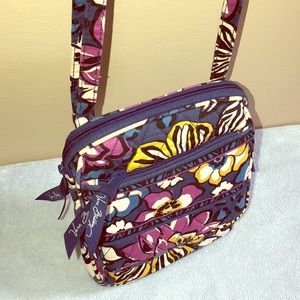 Vera Bradley African Violet Hipster Mini Bag